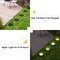 8 LED Solar Ground Lights, 8-Pack IP65 Waterproof In-Ground Solar Lights for Garden Yard Pathway